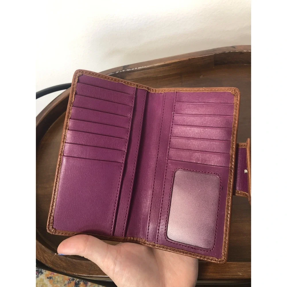 Fossil brown leather